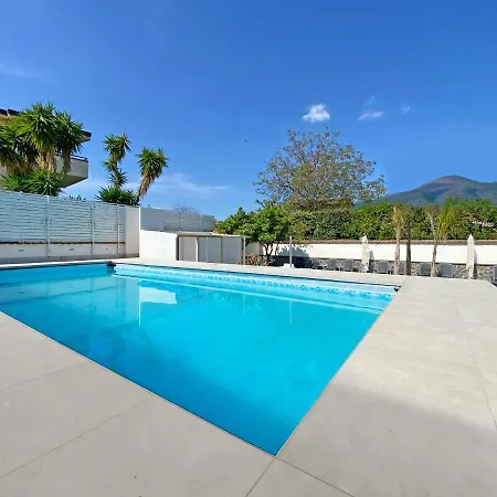 Terrazza Sul Vesuvio Con Piscina Villa Terzigno Exterior photo